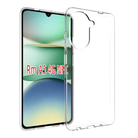 Силиконовый прозрачный чехол Waterproof Texture на Xiaomi Redmi A5 4G 173.3mm - прозрачный