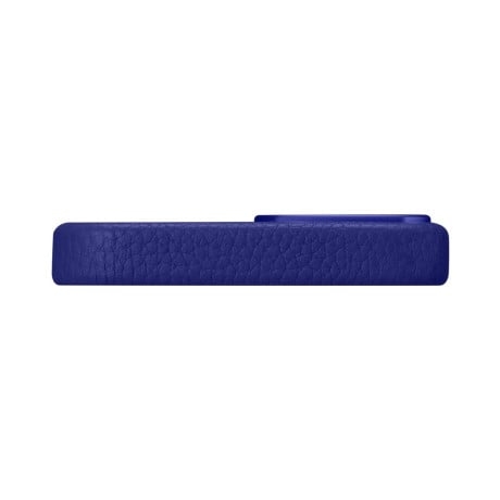 Шкіряний чохол iCarer Litchi Premium для iPhone 14 Pro Max - синій