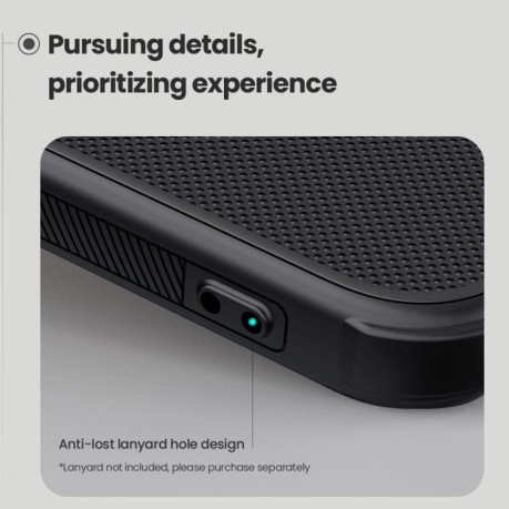 Чехол NILLKIN Frosted Shield на Samsung Galaxy A36 5G - черный