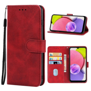 Чохол-книжка EsCase Samsung Galaxy A04s Leather Phone Case - червоний