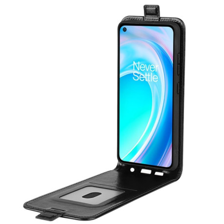 Фліп-чохол R64 Texture Single на Realme 9 Pro/OnePlus Nord CE 2 Lite 5G - чорний