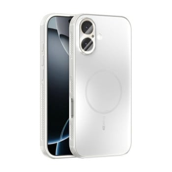 Противоударный чехол ABEEL Heat Dissipation Frosted MagSafe для iPhone 17 - белый