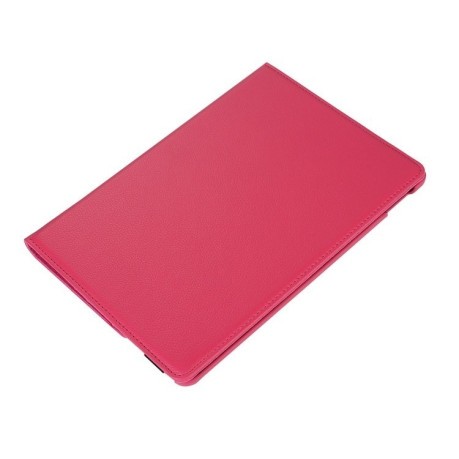 Кожаный чехол Litchi Texture 360 Rotating на iPad Pro 12.9 inch 2018- пурпурно-красный
