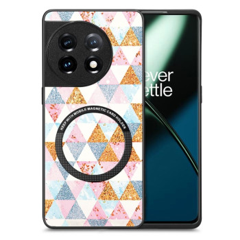 Протиударний чохол Colored Drawing (Magsafe) для OnePlus 11 - Rhombus