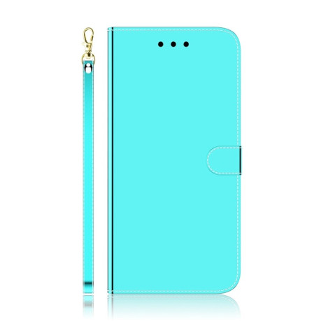 Чехол-книжка Lmitated Mirror для Realme C33 - зеленый