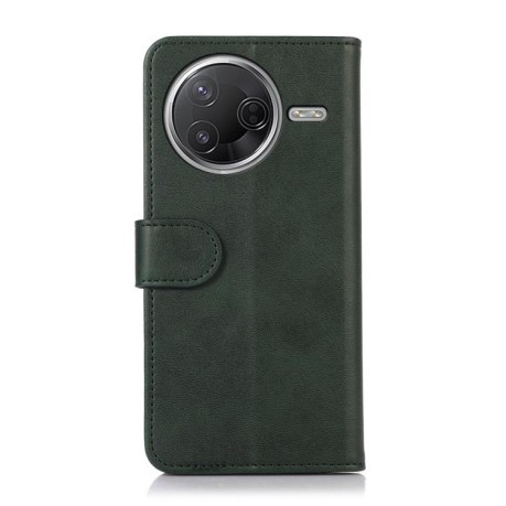 Чехол-книжка Cow Texture для Xiaomi Poco F7 Pro / F7 Ultra Global - зеленый
