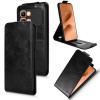 Флип-чехол Magnetic Vertical Flip Leather для Infinix Note Edge 5G — чёрный