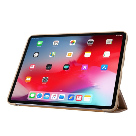Чехол-книжка Trid-fold Deformation Stand на iPad Pro 11 (2020) / Pro 11 2018- золотой