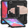 Противоударный чехол Shockproof Colorful Silicone для iPad Pro 12.9 (2020) - черный