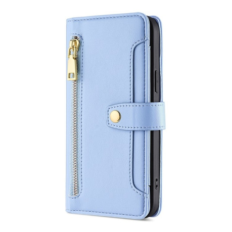 Чохол-книжка Cross-body для OPPO Find X6 Pro 5G - синій