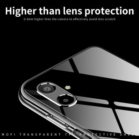 Силіконовий ультратонкий чохол MOFI Ming Series на Samsung Galaxy M06 / F06 - прозорий