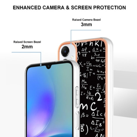 Противоударный чехол Electroplating IMD для Samsung Galaxy A05s - Equation