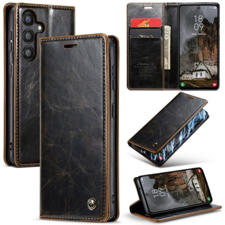 Чохол-книжка CaseMe 003 Series для Samsung Galaxy A55 5G - кавовий