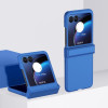 Противоударный чехол 3 in 1 Skin Feel PC для Motorola Razr 50 - светло-синий