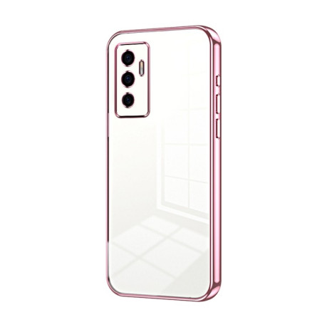 Протиударний чохол Space Fine Hole для Vivo S10e/V23e 4G/5G/Y75 4G - рожевий