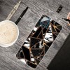 Противоударный чехол Marble Pattern для Samsung Galaxy A12/M12 - Rhombus Black