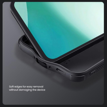 Ударозахисний чохол NILLKIN CamShield Pro для Samsung Galaxy A36 5G - чорний