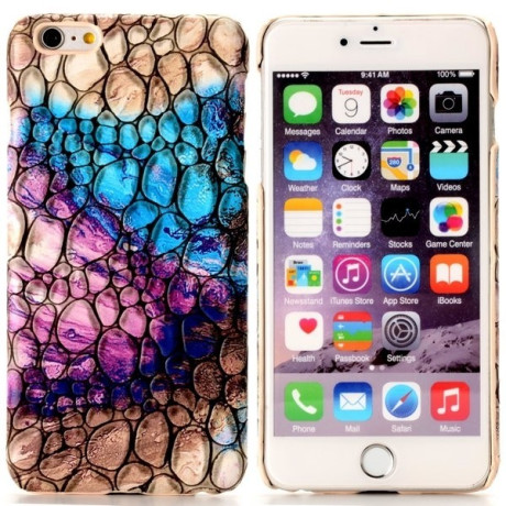 Пластиковый Чехол Coloured Drawing Blue and Purple Cocclestone для iPhone 6, 6S