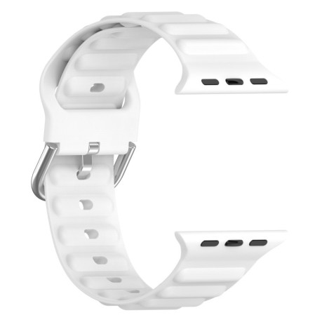 Ремешок Ocean Ripple для Apple Watch Series 8/7 45mm / 44mm/42mm - белый