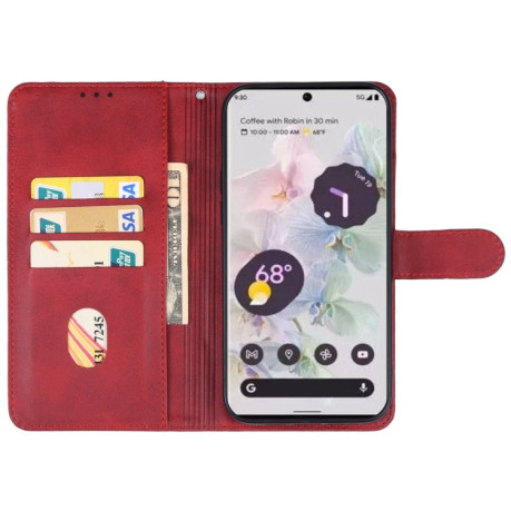 Чохол-книжка EsCase Leather для Google Pixel 8 - червоний