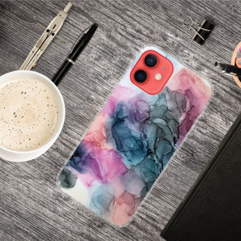 Противоударный чехол Marble Pattern для iPhone 14/13 - Abstract Multicolor