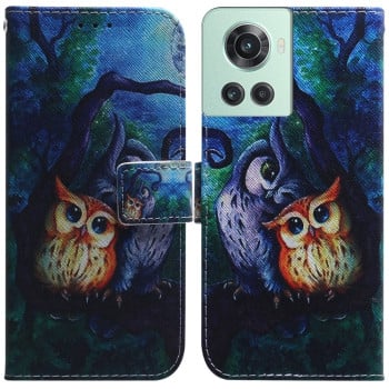 Чохол-книжка Coloured Drawing для OnePlus 10R / Ace - Oil Painting Owl