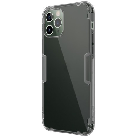 Противоударный силиконовый чехол NILLKIN Nature на iPhone 12/12 Pro - серый
