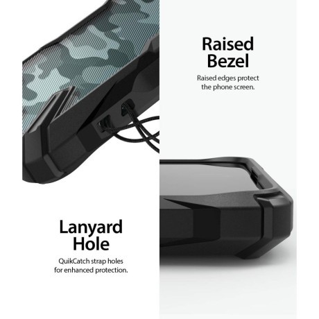 Оригинальный чехол Ringke Fusion X Design durable на Samsung Galaxy A71 black