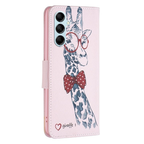 Чохол-книжка Colored Drawing Pattern для Samsung Galaxy M14 5G - Deer
