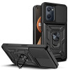 Протиударний чохол Camera Sliding для Realme 9i/OPPO A76/A96 - чорний