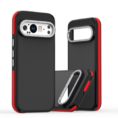 Протиударний чохол Dual-Color Skin Feel Shockproof Series для Google Pixel 9 Pro XL - червоний