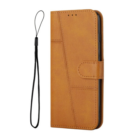 Чохол-книжка Stitching Calf Texture для Infinix Hot 50 4G - жовтий