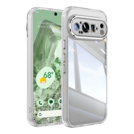 Протиударний чохол Acrylic Hybrid TPU Armor Shockproof для Google Pixel 9 Pro XL - прозорий