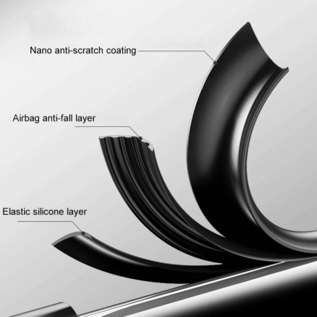 Противоударный чехол Plain-leather All-inclusive Shockproof для OnePlus 12 - черный
