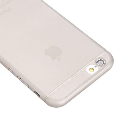 Ультратонкий Полупрозрачный Чехол с Защитой Камеры Серый для iPhone 6, 6S