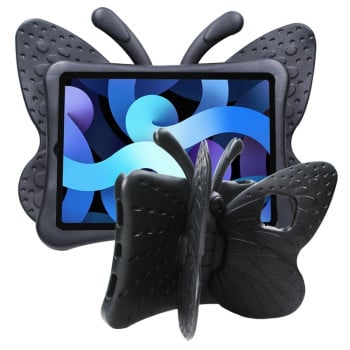 Противоударный чехол Butterfly Bracket Kids EVA Shockproof для iPad Pro 11 2024/Air 4/Air 5/Pro 11 (2018/2020/2021/2022) - черный