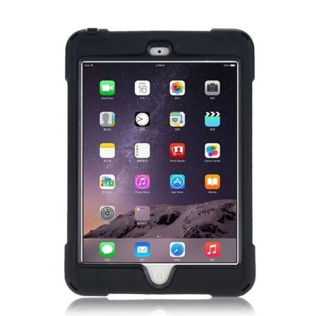Противоударный чехол 3 в 1 Shock-proof Detachable Stand на iPad Mini 3 Mini 2 iPad Mini черный