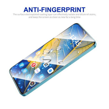 Захисне Скло ENKAY Easy Install High Alumina Silicon для Motorola Moto G05/E15 - чорне
