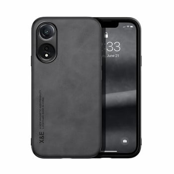 Противоударный чехол Skin Feel Magnetic для OPPO A78 5G / A58 5G - темно-серый