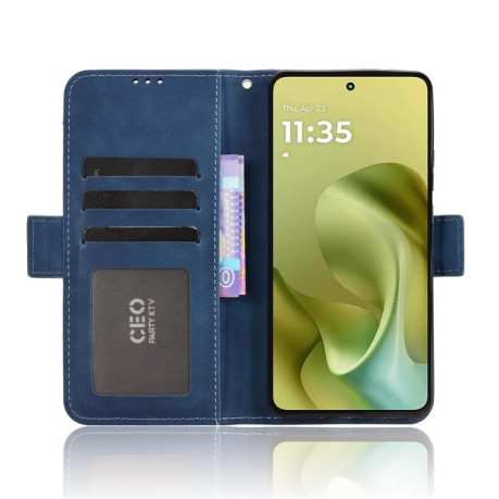 Чохол-книжка Skin Feel Calf для Motorola Moto G86 Power 5G - синій