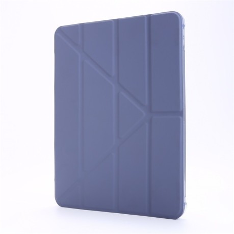 Чехол-книжка Multi-folding для iPad Air 13 (2024)/Pro 12.9 (2022)/Pro 12.9 (2021) - фиолетовый