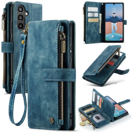 Чехол-кошелек CaseMe-C30 для Samsung Galaxy A34 5G - синий