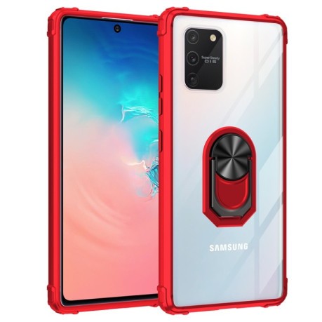 Протиударний чохол Acrylic Ring Holder Samsung Galaxy S10 Lite - червоний