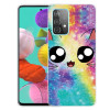 Ударозахисний чохол Painted для Samsung Galaxy A32 4G - Starry Cute Cat