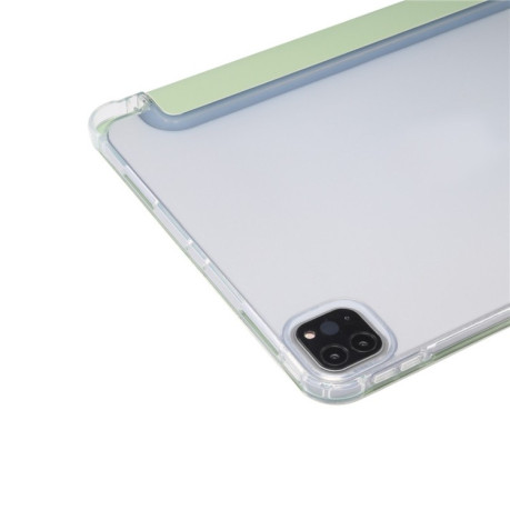 Чохол-книжка Electric Pressed Skin Texture для iPad Pro 11 (2021) - світло-зелений