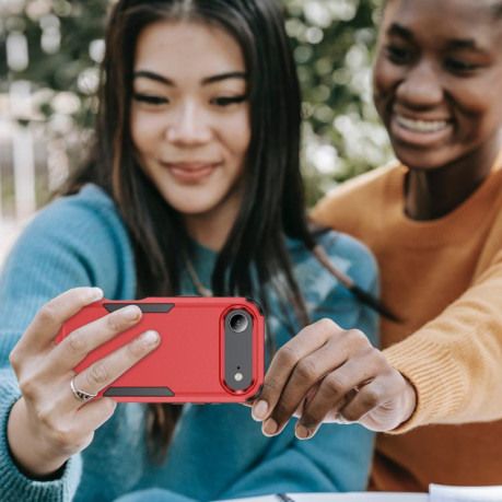 Противоударный чехол Commuter Shockproof TPU + PC для iPhone Air - красные