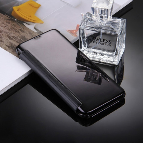Зеркальный чехол- книжка Electroplating Mirror на Samsung Galaxy S8 / G950-черный