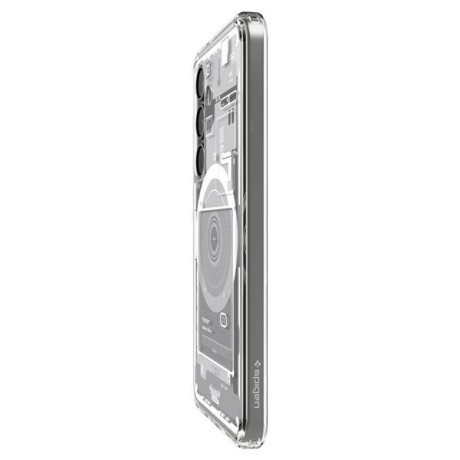 Оригинальный чехол Spigen Ultra Hybrid  Zero One Mag Case для Samsung Galaxy S25  - White
