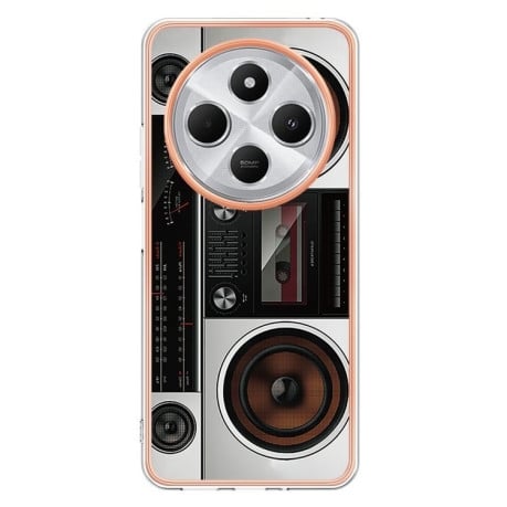 Протиударний чохол Electroplating IMD для Xiaomi Redmi 14C 4G/Poco C75/Redmi A4 5G - Radio