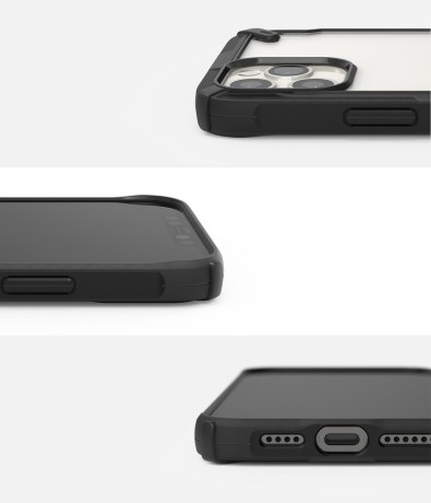 Оригінальний чохол Ringke Fusion X Design на iPhone 12 Pro Max - black